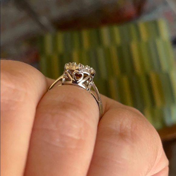 Sterling silver and citrine ring size 7 - Picture 4 of 4